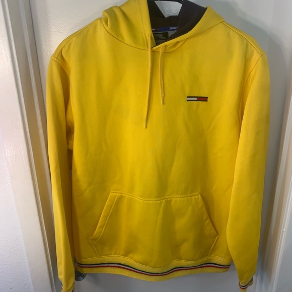 Tommy Hilfiger Other - Tommy Hilfiger Yellow Hoodie Size Small